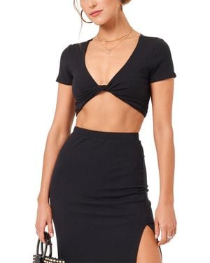 LSPACE L* Isla Top - Black