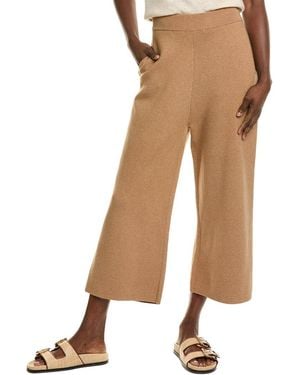 BOSS Fukayna Wool-Blend Sweater Pant - Natural
