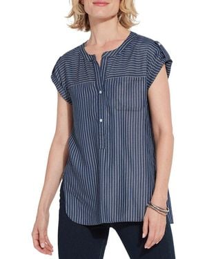 Lyssé New York Delilah Shirt - Blue