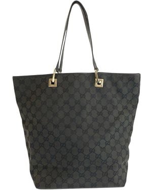 Gucci GG Tote Bag (authentic Pre-loved) - Black