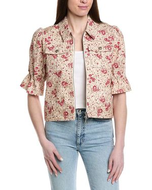Cinq À Sept Petite Bouquet Holly Jacket - Red