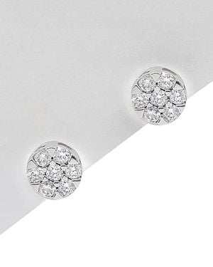 Diana M. Jewels Fine Jewellery 0.26 Ct. Tw. Diamond Earrings - White