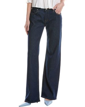 Hudson Jeans Kelli Low-Rise Eve Loose Straight Jean - Blue
