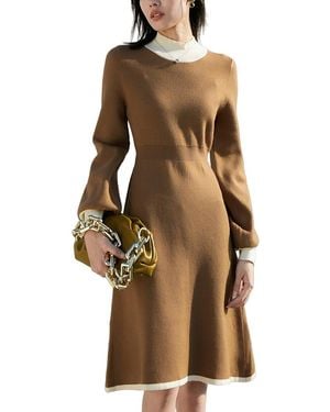 ONEBUYE Dress - Natural