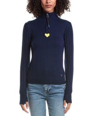 Rossignol Wool Merib Half-zip - Blue
