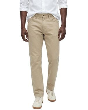 Todd Synder X Champion Straight Fit 5-Pocket Chino Pant - Natural