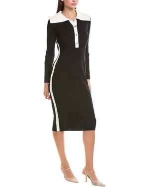 Nanette Lepore Midi Sweaterdress - Black