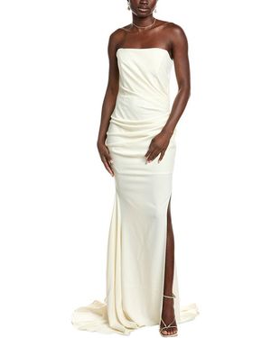 Issue New York Draped Gown - Metallic