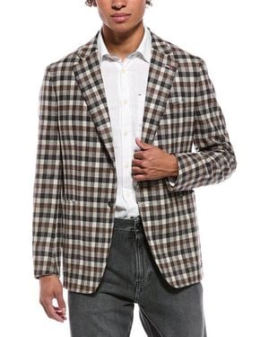 Isaia Capri Wool & Cashmere-Blend Sport Jacket - Grey