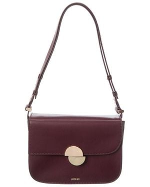 Jason Wu Orbit Leather Shoulder Bag - Purple
