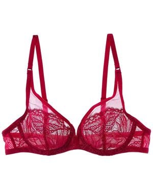 Simone Perele Simone Perele Exotica Full Coverage Plunge Bra - Pink