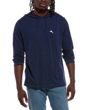 Tommy Bahama Shady Haven Lux Hoodie - Blue