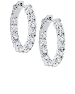 Diana M. Jewels Fine Jewellery 14k 3.00 Ct. Tw. Diamond Earrings - White