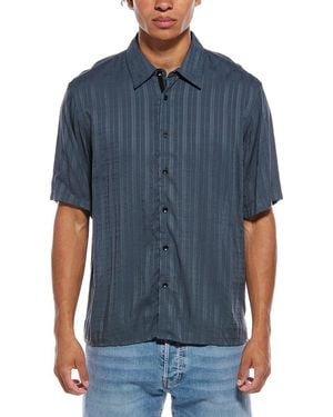 Rag & Bone Dalton Plaid Shirt - Blue