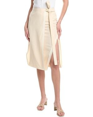 3.1 Phillip Lim Endless Loop Wool-Blend Skirt - Natural