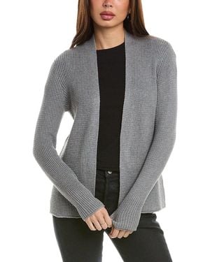 Hannah Rose Thermal Shrunken Cashmere-Blend Duster - Grey