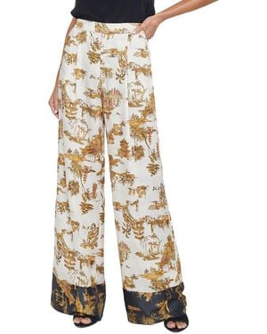 L'Agence Tavia Pull On Trouser - White