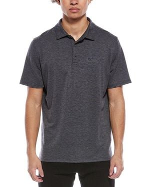 Ben Sherman Tech Terry Polo Shirt - Gray
