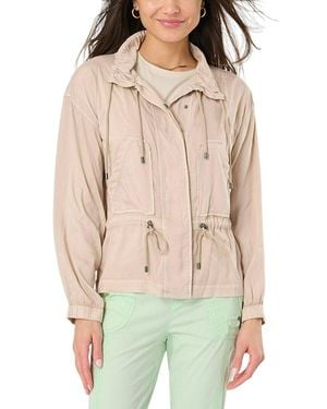 Marrakech Soleil Stretch Cargo Jacket - Red
