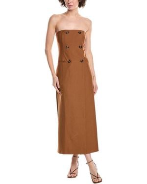 JLuxe Midi Dress - Brown