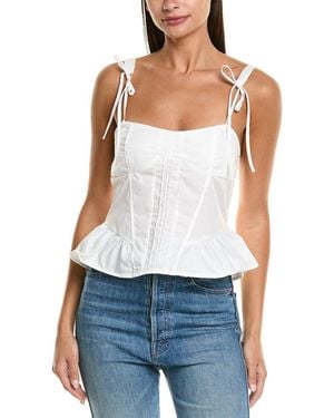 Madison Miles Top - White