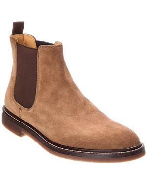 Brunello Cucinelli Suede Chelsea Boot - Brown