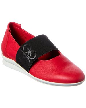 Arche Naskow Leather Sneaker - Red