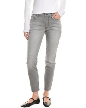 Hudson Jeans Natalie Mid-Rise Super Skinny Ankle Cut Jean - Gray