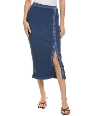 Nation Ltd Cala Midi Skirt - Blue