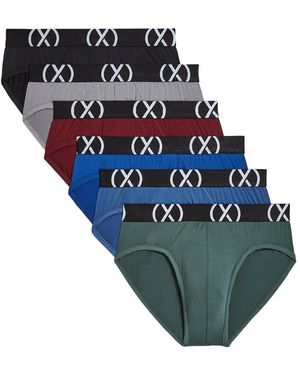 2xist 2(X)Ist Set Of 6 Sport Brief - Blue
