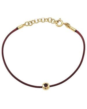 Gemstones 0.21 Ct. Tw. Garnet Bracelet - Metallic