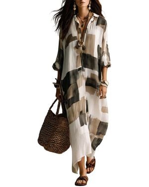Porselli Maxi Dress - Natural