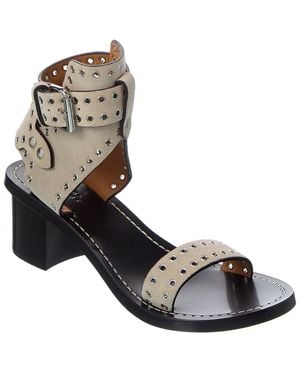 Isabel Marant Jaeryn Suede Sandal - Brown