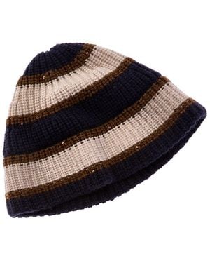 Brunello Cucinelli Cashmere Hat - Black
