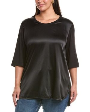 Marina Rinaldi Plus Dvacanza T-Shirt - Black