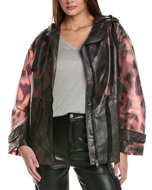 AllSaints Chelsie Leo Jacket - Brown