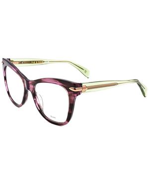 Rag & Bone 53Mm Optical Frames - Metallic