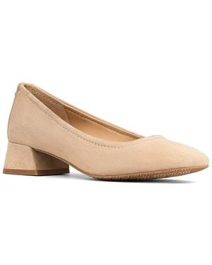 Donald J Pliner Rya Leather Loafer Mule - Natural