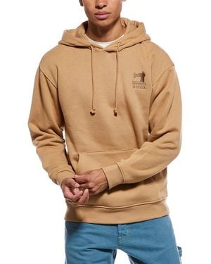 Scotch & Soda Fleece Graphic Hoodie - Natural
