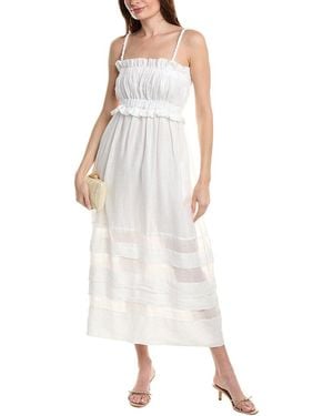 Alpha Studio Tank Dress - White