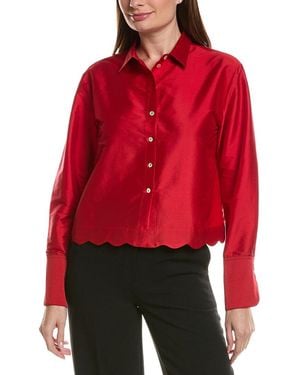 Sara Campbell Minerva Blouse - Red