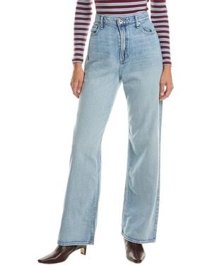 Rag & Bone Lori High Rise Flare Wide Leg Jean - Blue