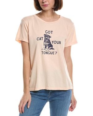 Mother The Boxy Goodie Goodie T-Shirt - Natural