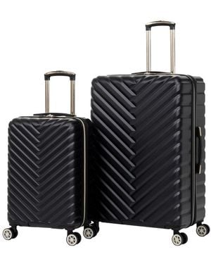 Kenneth Cole Madison Square 2pc Luggage Set - Black