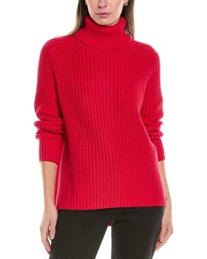 525 America Stella Shaker Sweater - Red