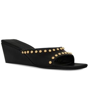 Rebecca Minkoff Leather Wedge Sandal - Black