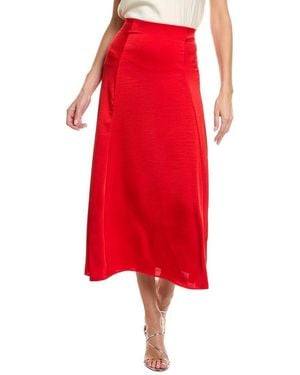Z Supply Northpointe Midi Skirt - Red