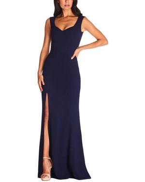 Dress the Population Monroe Maxi Dress - Blue