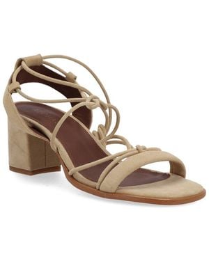 Alohas Sophie Leather Sandal - Metallic