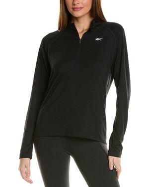 Reebok Train 1/4 Zip Pullover - Black